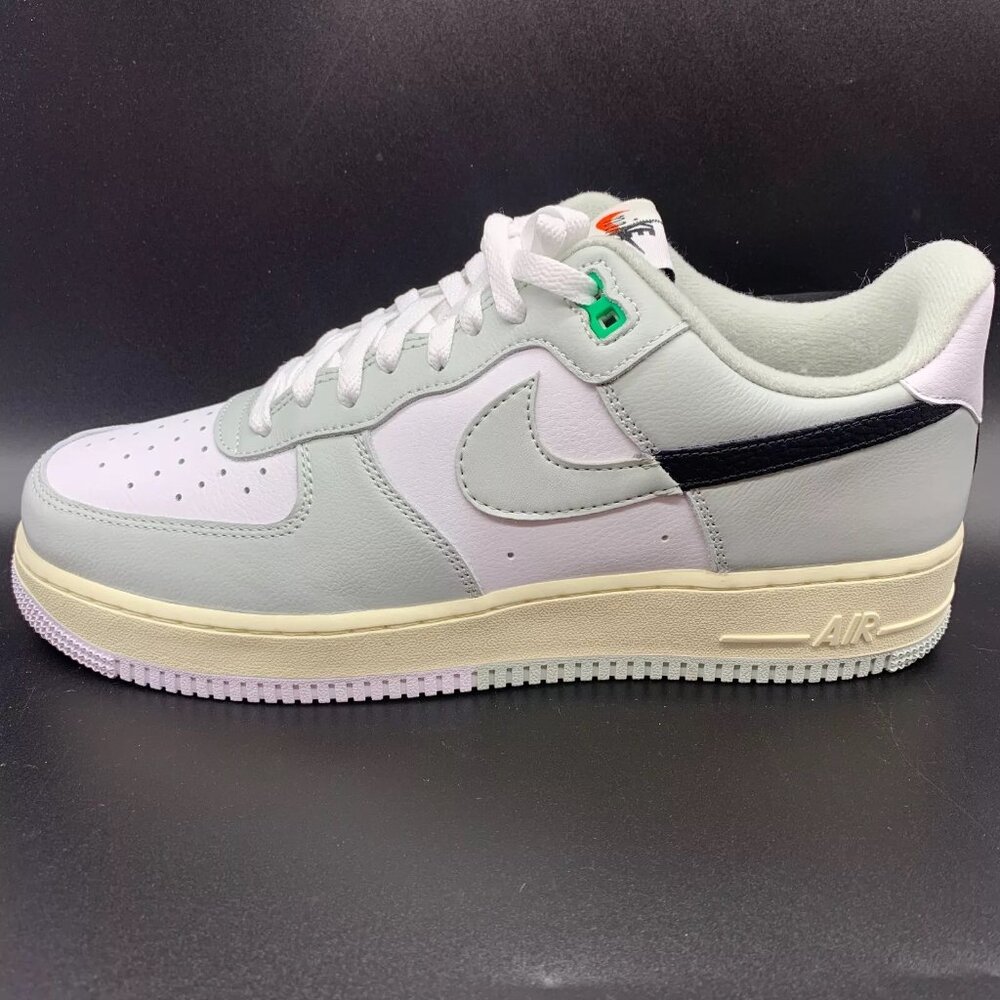 Nike Men’s Air Force 1 '07 LV8 11.5 Light Silver Black DZ2522-001